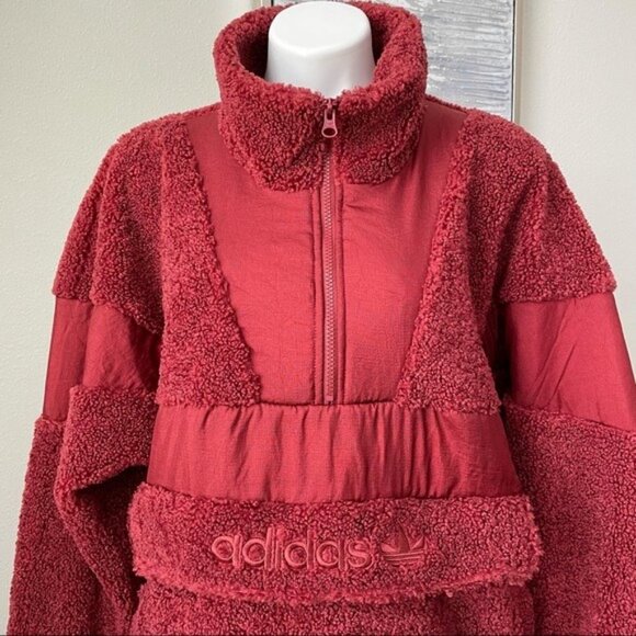 Adidas Women’s SHERPA JACKET Size S - Picture 2 of 14